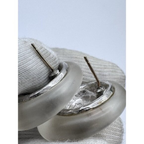 1970’s Vintage Pierre Cardin 14k Back Post Earrings- Gorgeous Vintage Earrings - Picture 13 of 15